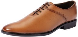 Amazon Brand - Symbol Men's Tan Formal Oxford Shoes