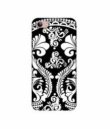 Amazon Brand - Solimo Designer Round White Rangoli 3D Printed Hard Back Case Mobile Cover for Vivo Y81i