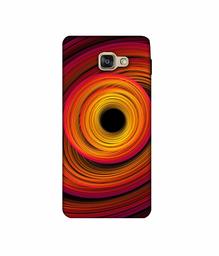 Amazon Brand - Solimo Designer Circle Patternn 3D Printed Hard Back Case Mobile Cover for Samsung Galaxy A7 (2016)