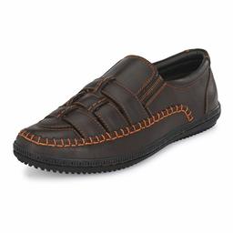 Centrino Men's Brown Fisherman Sandals-6 UK (40 EU) (7 US) (6110-02)