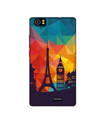 Amazon Brand - Solimo Designer Colored Paris UV Printed Soft Back Case Mobile Cover for Lava Iris X5 4G