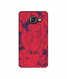 Amazon Brand - Solimo Designer Red Paint 3D Printed Hard Back Case Mobile Cover for Samsung Galaxy A3 (2016)