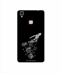 Amazon Brand - Solimo Designer Rose for No One 3D Printed Hard Back Case Mobile Cover for Vivo V3 Max