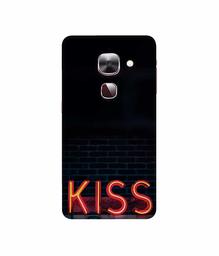 Amazon Brand - Solimo Designer Kiss 3D Printed Hard Back Case Mobile Cover for LeEco Le Max 2