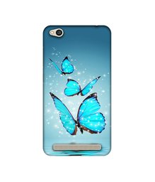 Amazon Brand - Solimo Designer Flying Butterflies UV Printed Soft Back Case Mobile Cover for Mi Redmi 5A