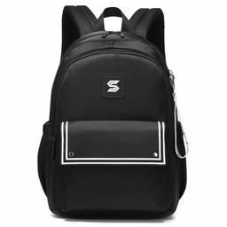 Caran·Y Kids Backpack for School Light Weight (18-Inc, Black)