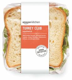 Amazon Kitchen, Turkey Club Sandwich, 9.8 oz