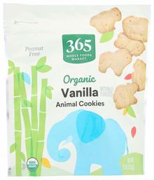 365 Everyday Value, Cookie Animal Vanilla Organic, 11 Ounce