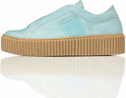 find. Women's 36895 Slipper with Platform Sole, Blue (Light Blue), 5