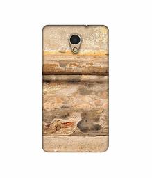 Amazon Brand - Solimo Designer Rushed Marble 3D Printed Hard Back Case Mobile Cover for Lenovo P2