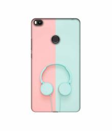 Amazon Brand - Solimo Designer Head Phone UV Printed Soft Back Case Mobile Cover for Mi Max 2