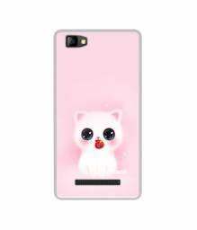 Amazon Brand - Solimo Designer Kitty UV Printed Soft Back Case Mobile Cover for Lyf Flame 8