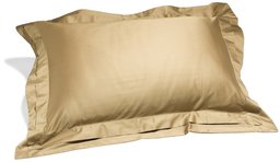 Pinzon Hotel Banded 100-Percent Egyptian Cotton Sateen 20-By-36-Inch King Sham, Loden