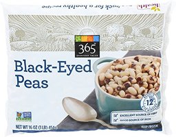 365 Everyday Value, Black-Eyed Peas, 16 oz, (Frozen)