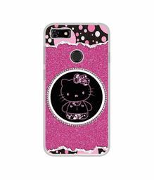 Amazon Brand - Solimo Designer Kitty with Glitter UV Printed Soft Back Case Mobile Cover for Lenovo A5