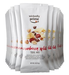 Wickedly Prime Trail Mix, Cranberry Split, Snack Pack, 2 Ounce (Pack of 15)