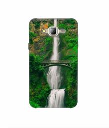 Amazon Brand - Solimo Designer Waterfall 3D Printed Hard Back Case Mobile Cover for Samsung Galaxy J2 (2016)