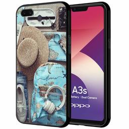 Amazon Brand - Solimo Designer Travel Printed Hard Back Case Mobile Cover for Oppo A3s (D1205)