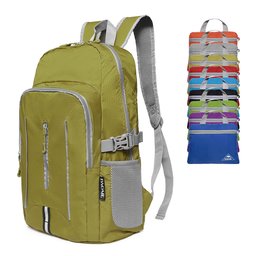 Eono 25L Ultra Léger Pliable de Camping/Randonnée Sac à Dos étanche Durable Voyage Sac à Dos, Vert Citron