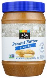 365 Everyday Value, Crunchy Peanut Butter, 36 oz