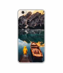 Amazon Brand - Solimo Designer Lake View UV Printed Soft Back Case Mobile Cover for Vivo V5