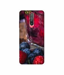 Amazon Brand - Solimo Designer Berries 3D Printed Hard Back Case Mobile Cover for Poco X2 / Mi Redmi K30