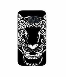 Amazon Brand - Solimo Designer White Tiger 3D Printed Hard Back Case Mobile Cover for Samsung Galaxy S7 Edge