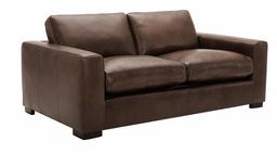 Amazon Brand – Stone & Beam Westview Extra-Deep Down-Filled Leather Sofa Couch, 89