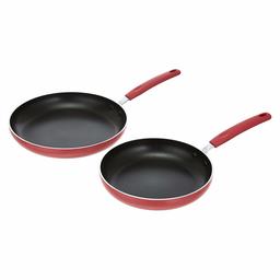 AmazonBasics Ceramic Non-Stick 2-Piece Skillet Set, 9.5-Inch and 11-Inch