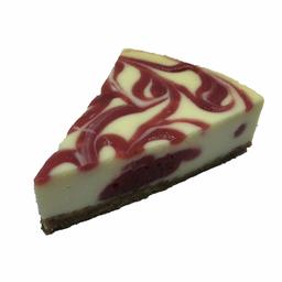 Fresh, Strawberry Swirl Cheesecake, Single Slice, 4.4 Oz