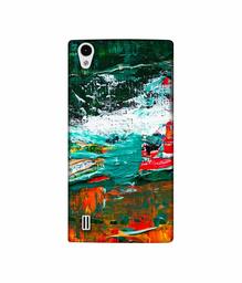 Amazon Brand - Solimo Designer Multicolor Glass Color 3D Printed Hard Back Case Mobile Cover for VIVO Y15