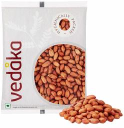 Amazon Brand - Vedaka Raw Peanuts, Red, 250g