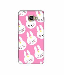 Amazon Brand - Solimo Designer Rabbit Pattern 3D Printed Hard Back Case Mobile Cover for Samsung Galaxy A7 (2016)