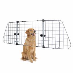 AmazonBasics Adjustable Dog Car Barrier - 16-Inch, Gray