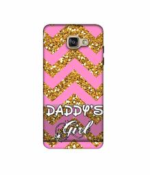 Amazon Brand - Solimo Designer Daddy's Girl 3D Printed Hard Back Case Mobile Cover for Samsung Galaxy A5 (2016)