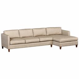 Amazon Brand – Stone & Beam Andover Modern Right Chaise Sofa Sectional, 126