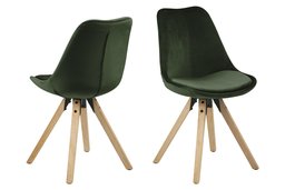 An Amazon Brand - Movian Arendsee - Set of 2 Dining Chairs, 55 x 55 x 85 cm (L x W x H)