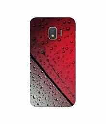 Amazon Brand - Solimo Designer Water Drop On Glass 3D Printed Hard Back Case Mobile Cover for Samsung Galaxy J2 Core