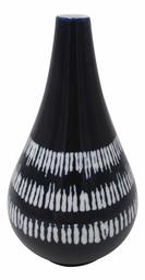 Amazon Brand – Stone & Beam Shibori Inspired Stoneware Vase, 11.6