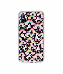 Amazon Brand - Solimo Designer Unicorn Texture UV Printed Soft Back Case Mobile Cover for Tecno Spark Go