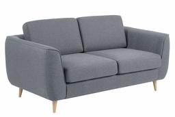 Amazon Brand - Movian Ribe - Divano a 2 posti, 92 x 170 x 85 cm (Lu x La x A), grigio/blu