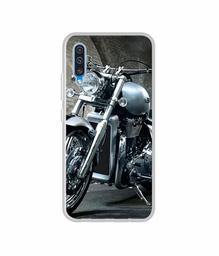 Amazon Brand - Solimo Designer Motorcycle UV Printed Soft Back Case Mobile Cover for Samsung Galaxy A50