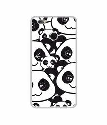 Amazon Brand - Solimo Designer Panda Texture UV Printed Soft Back Case Mobile Cover for Gionee M7 Power