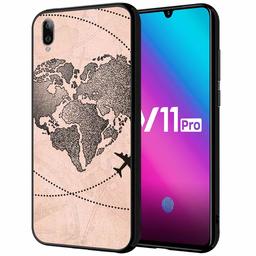 Amazon Brand - Solimo Designer Travel Printed Hard Back Case Mobile Cover forVivo V11 Pro (D1206)