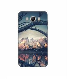 Amazon Brand - Solimo Designer Tree Reflextion 3D Printed Hard Back Case Mobile Cover for Samsung Galaxy J7 (2016)