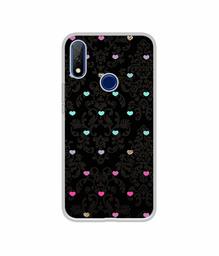 Amazon Brand - Solimo Designer Heart Texture UV Printed Soft Back Case Mobile Cover for Gionee F9 Plus