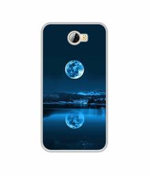 Amazon Brand - Solimo Designer Moon Pattern Print UV Printed Soft Back Case Mobile Cover for Huawei Honor Bee 4G