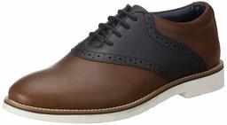 Amazon Brand - Symbol Men's Tan / Navy Synthetic Formal Shoes - 10 UK (AZ-KY-216B)