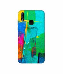 Amazon Brand - Solimo Designer Color Stokes 3D Printed Hard Back Case Mobile Cover for Vivo Y95