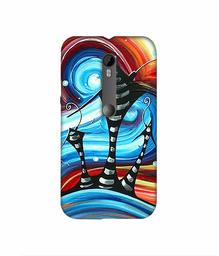 Amazon Brand - Solimo Designer Abstarct Texture 3D Printed Hard Back Case Mobile Cover for Motorola Moto G 3rd Generation